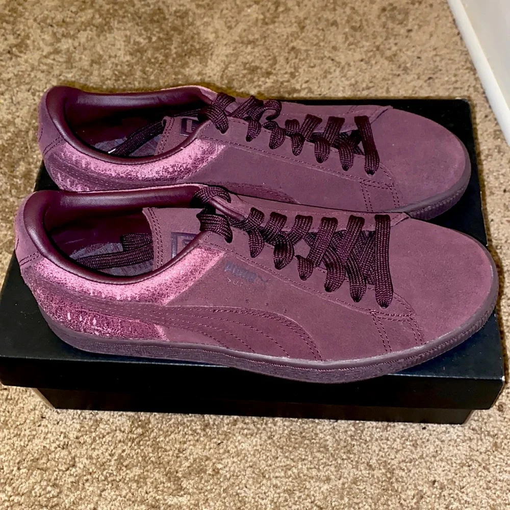 I am selling Puma Suede's. They have not been worn yet. - Picture 1 of 3